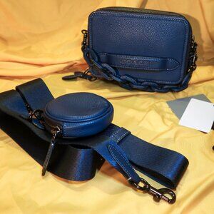 Coach Charter Crossbody Bag With Hybrid Pouch - Blue